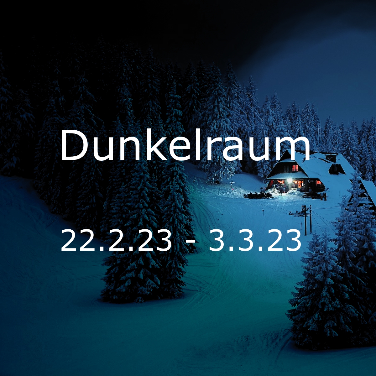 Dunkelraum-Retreat 10 Tage 22. Februar 2023 bis 3. März 2023